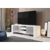 Soporte de TV Cama WEST 42/130/42 blanco/gris brillante