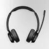 Epos Impact 500, Auricular binaural (ambos oídos), Bluetooth ANC, certificado MS Teams, incl. Dongle USB-C con adaptador USB-A