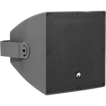 Altavoz de techo/empotrable Omnitronic ODX-215TM 100V, gris oscuro
