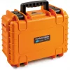 Maletín de almacenamiento de herramientas B&W Cases 3000/O/SI naranja polipropileno resistente al polvo y al agua