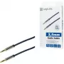 Logilink cable de audio – conector jack mini estéreo de 3,5 mm (macho) – 5 m – azul oscuro (CA10500)
