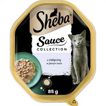 Comida húmeda en bolsa Sheba bandeja ternera en salsa 85 g