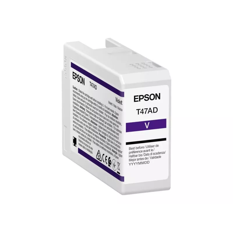 Cartucho de tinta Epson T47AD UltraChrome Pro 1 ud. original violeta