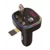 Transmisor FM VAKOSS TC-B439K Bluetooth USB, 87,5–108 MHz, reproducción microSD/USB, salida 5V/3,1A, indicador RGB
