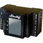 Módulo de relé para carril DIN Shelly 4 canales Pro 4PM Wi‑Fi, 4 canales, AC 110–240 V, medición de potencia y energía, montaje en carril DIN