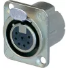 Neutrik NC7FD-LX accesorio de conectividad Plata