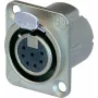 Neutrik NC7FD-LX accesorio de conectividad Plata