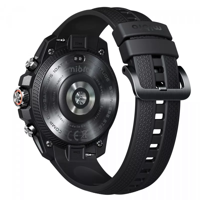 Smartwatch Mibro GS Explorer Obsidian Black (negro)