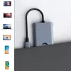 Adaptador USB-C 11 en 1 Hawk HW-HUB1101 — hub multipuerto con 11 conexiones