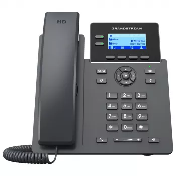 Grandstream Networks GRP2602G teléfono IP negro