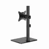 Soporte de sobremesa para monitor GEMBIRD MS-D1ST-03 totalmente articulado para pantallas de 17–32 pulgadas, acero, negro, VESA 75x75–100x100, 9 kg
