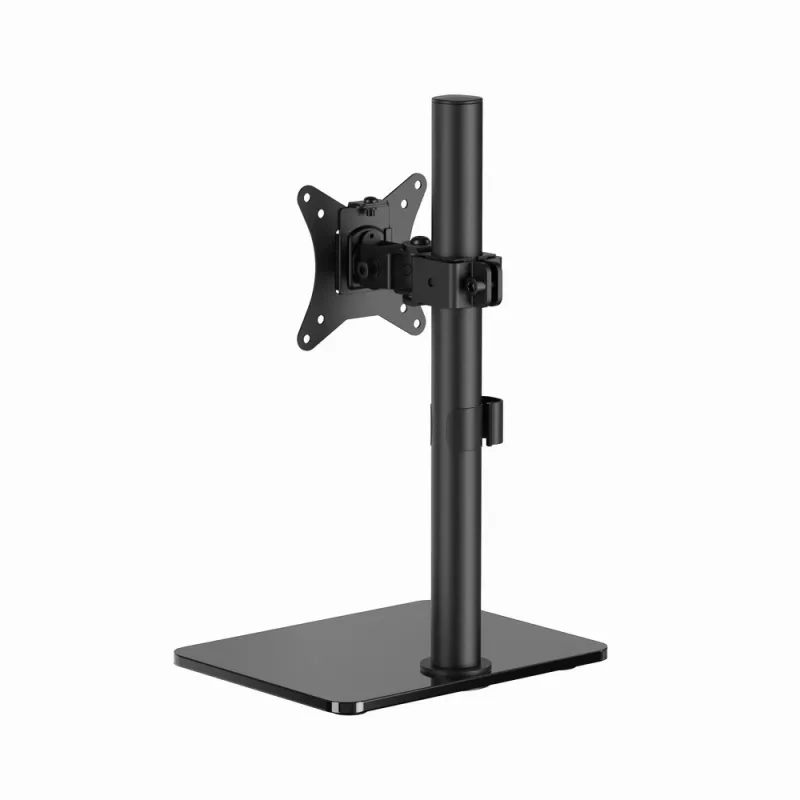 Soporte de sobremesa para monitor GEMBIRD MS-D1ST-03 totalmente articulado para pantallas de 17–32 pulgadas, acero, negro, VESA 75x75–100x100, 9 kg