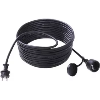 Bachmann 343.173 cable de extensión 50 m 1 salida AC negro (343.173)
