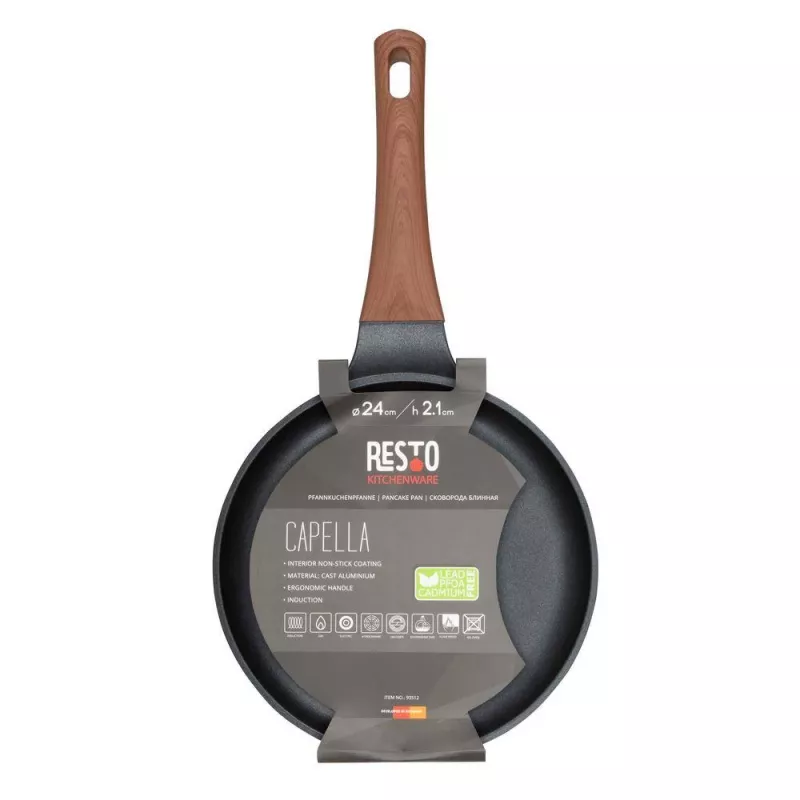 Sartén para crepes D24 H2,1CM/93512 Resto