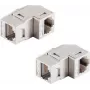 Conector macho RJ45 ShiverPeaks BS08-10004-2 CAT 6A en ángulo STP, pack de 2