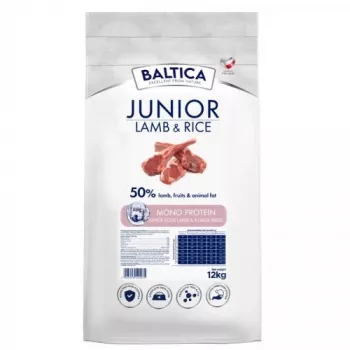 BALTICA Nutraceutic Puppy Cordero con arroz - pienso seco para perros - 12 kg
