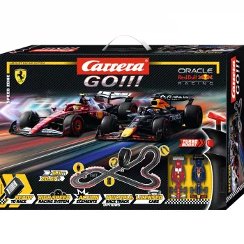 Circuito de slot CARRERA GO!!! Speed Zone Set — pista de carreras eléctrica modular