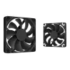Noctua NF-A9x14 HS-PWM chromax.black.swap ventilador de caja de perfil bajo de 92 mm, 92x92x14 mm, PWM, 600–2500 RPM, 57,5 m³/h, 23,6 dB, cojinete SSO, negro