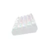 Teclado mecánico Whiteout X2, Brown Outemu, Hot Swap Savio Savgk-whit