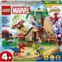 LEGO MARVEL 11200 Spidey y la batalla de Gobby con raptor en el cuartel general de la casa del árbol