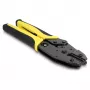 Alicate de crimpar DeLOCK 90546 herramienta de crimpado negra amarilla 60 mm 218 mm 17 mm