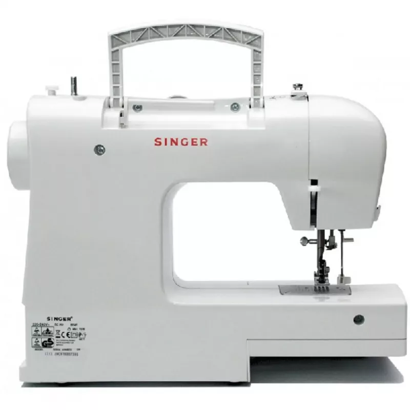 Máquina de coser SINGER Tradition 2273 — semiautomática, 23 puntadas, ojal en 4 pasos, brazo libre, blanca