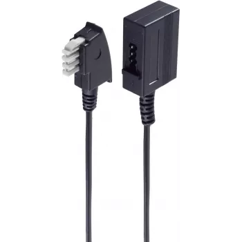 ShiverPeaks BS70213 cable telefónico 3 m negro