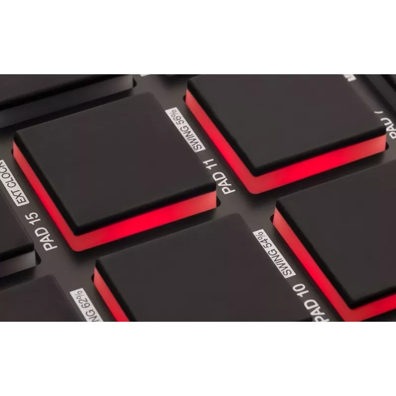 Mesa de mezclas Akai MPD218 Negro 16 pads USB Controlador MIDI