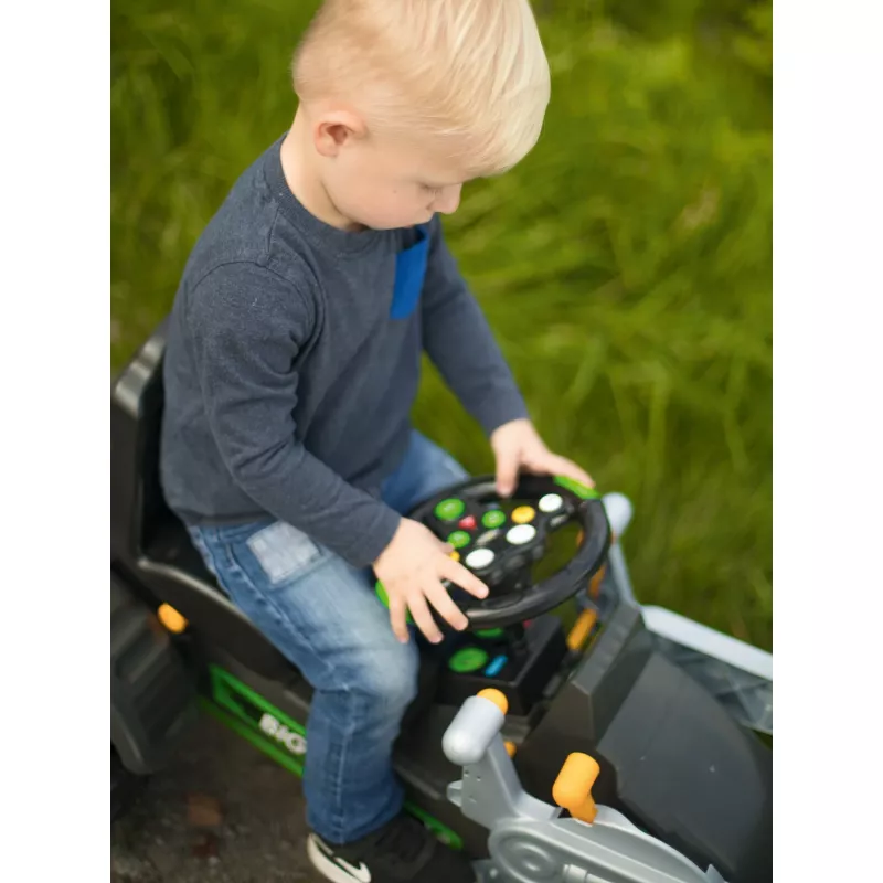 Accesorio de rueda sonora para correpasillos Simba‑Dickie BIG 800056488 — negro/verde, para niños de 3–7 años, 450 g