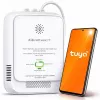 Detector de fugas de gas QOLTEC NG Tuya — detector de gas natural (CH4), compatible con smart Tuya