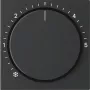 Gira placa embellecedora negra 2702005 (2702005)
