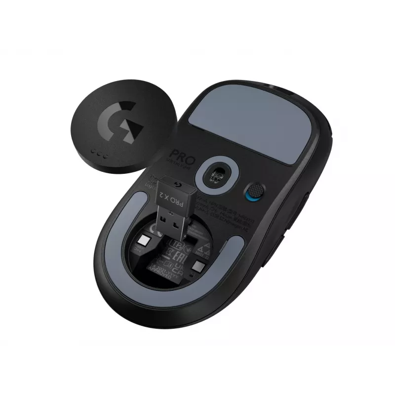 Logitech G PRO X SUPERLIGHT 2 LIGHTSPEED Ratón gaming inalámbrico, negro