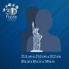 Puzle 3D Estatua de la Libertad