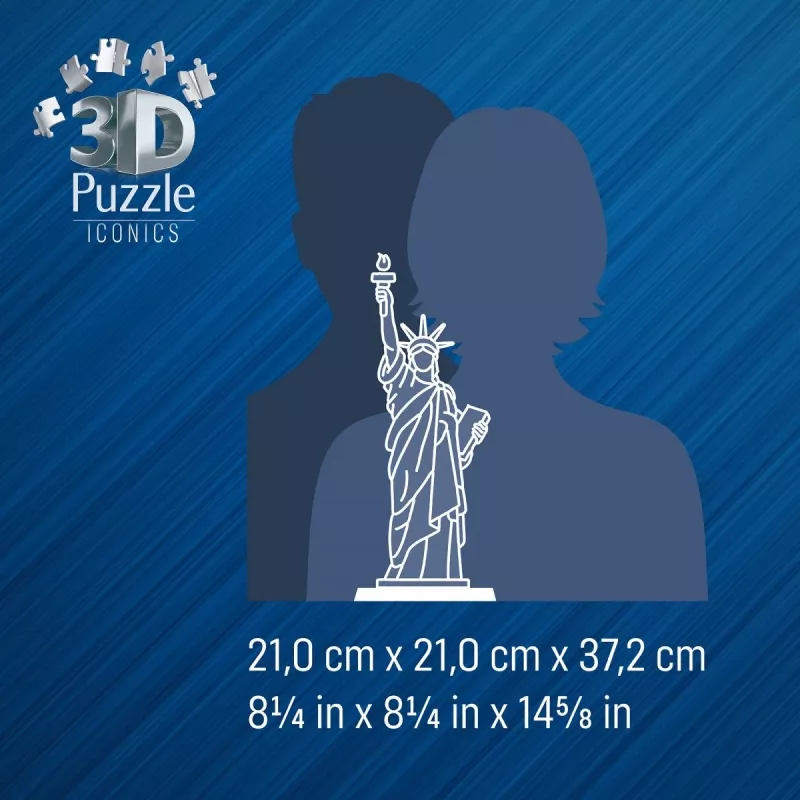 Puzle 3D Estatua de la Libertad