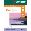 Papel fotográfico de inyección de tinta Lomond mate 170 g/m² A4, 100 hojas, doble cara