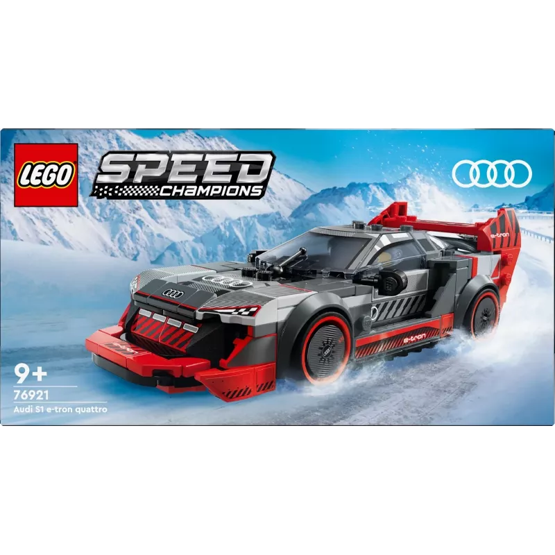 LEGO Speed Champions 76921 Audi S1 E-Tron Quattro Set de coche de carreras construible