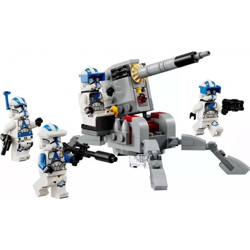 LEGO 75345 Star Wars Pack de batalla Soldados clon de la 501.ª juego de construcción