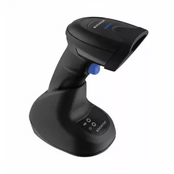 Base de carga para escáner de códigos de barras Datalogic BC2090-BK negra — base de carga y comunicación