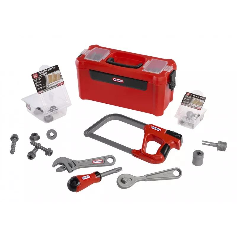 Little Tikes Creative Construction set de caja de herramientas de juguete