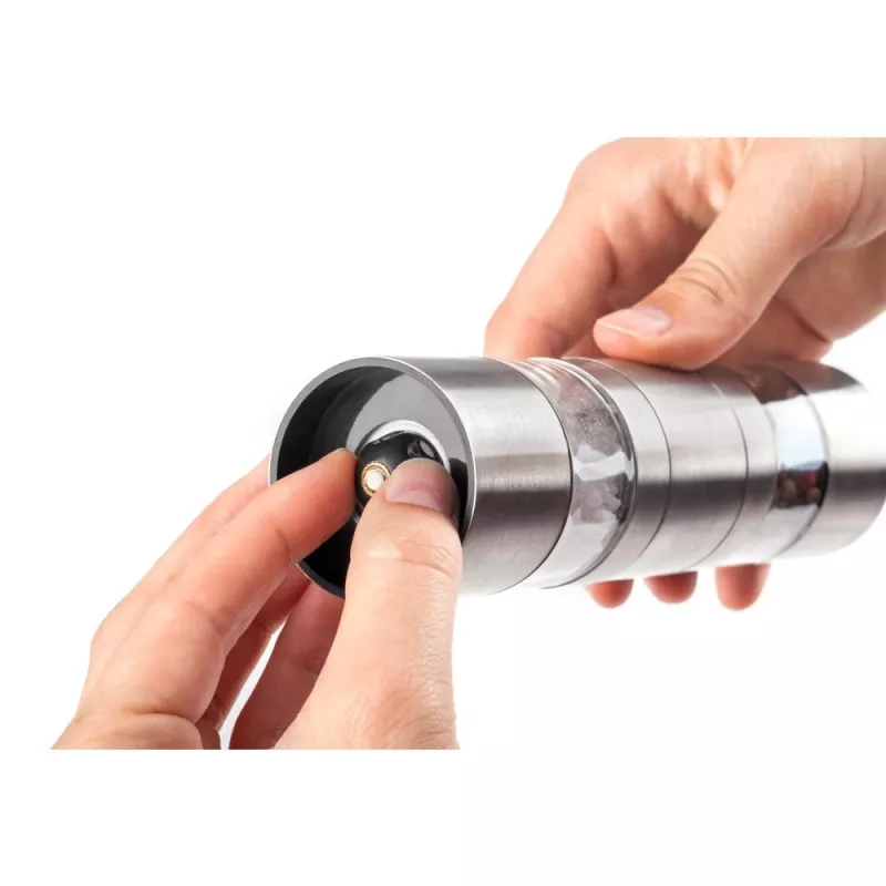 Molino manual de mano LAMART LT7013 – acero inoxidable, funcionamiento manual