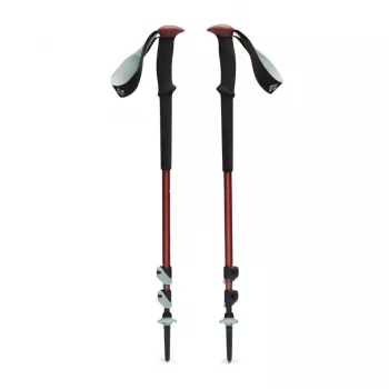 Bastones de trekking Black Diamond Trail Trekking Poles Iron Red
