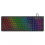 Teclado gaming Savio Galaxis USB QWERTY US inglés negro