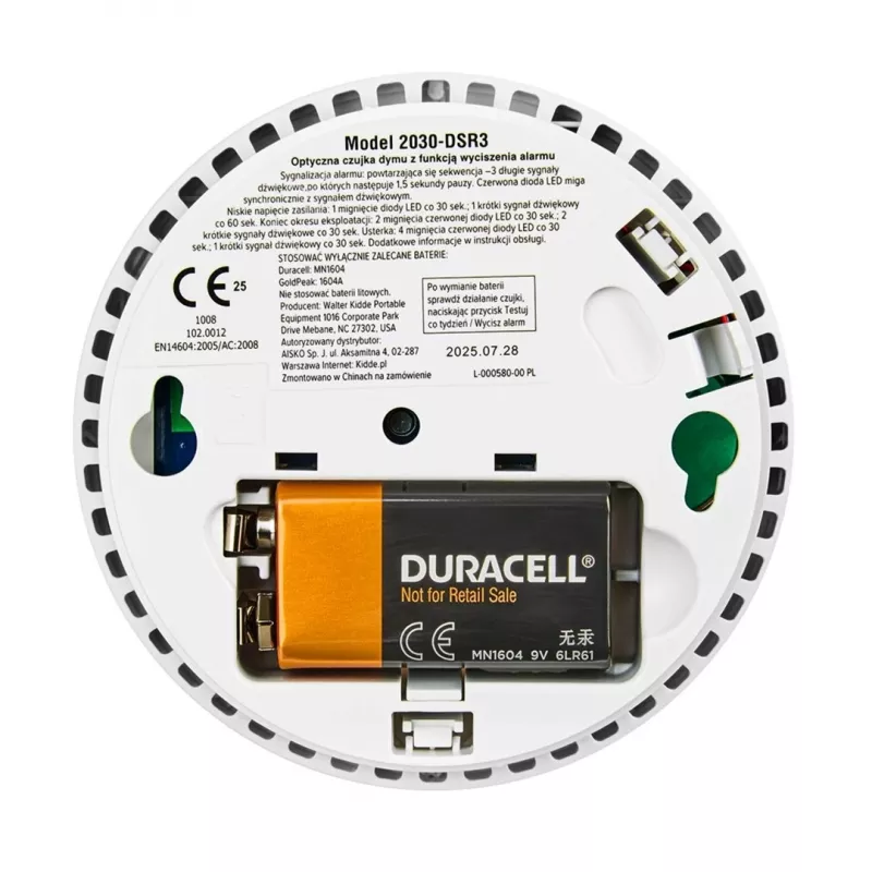 Detector de humo 2030-DSR3 KIDDE