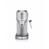Cafetera expreso SEVERIN Newspresa KA 5997 — semiautomática, depósito de agua de 1 l, 1350 W, café molido, negra/acero inoxidable cepillado/cromo