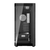 Caja de ordenador DarkFlash DS900G (negra) — Mid-Tower compatible ATX, ventana lateral de cristal templado