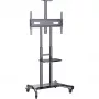 HAGOR HP Twin Stand HD - Carro - para pantalla plana / equipo AV - Negro - Tamaño de pantalla: 140-213 cm (55-84) - Interfaz de montaje: hasta 800 x 500 mm (8210)