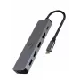 Gembird A-CM-COMBO3-03 adaptador multipuerto USB Type-C 3 en 1 (hub + HDMI + PD)