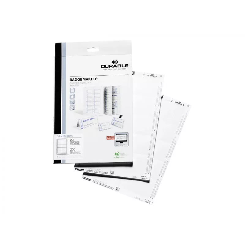 Durable 1455-02 Blanco