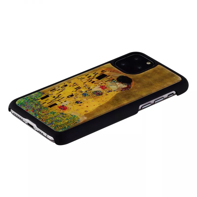 Funda para smartphone iKins para iPhone 11 Pro — negra, funda protectora blanda