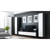 Armario cerrado Cama VIGO '180' 180/40/30 roble Sonoma/blanco brillo